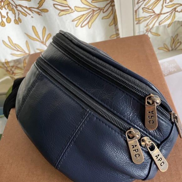 A.P.C. Leather Fanny Pack - Picture 2 of 8